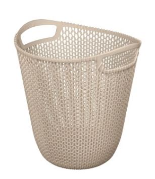 Корзина универсальная Velvet 14л (бежевый)